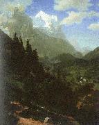 Albert Bierstadt The Wetterhorn China oil painting reproduction